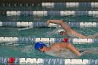 Swimming vs Babson  Wheaton College Swimming vs Babson College. - Photo By: KEITH NORDSTROM : Wheaton, Swimming, Babson